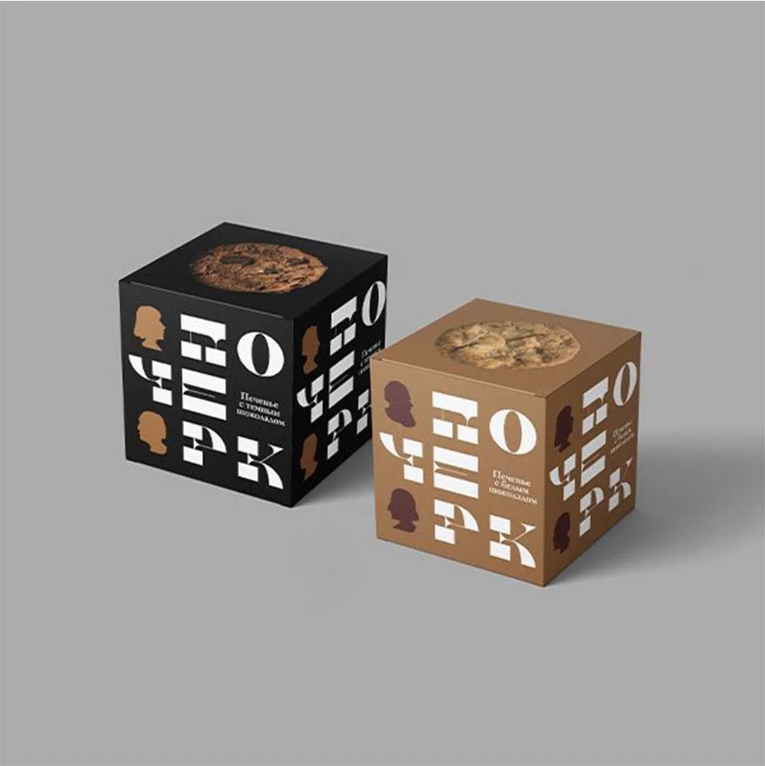 Cube Boxes — custom folding boxes by Packmio Cube Boxes beside the product it was made to hold