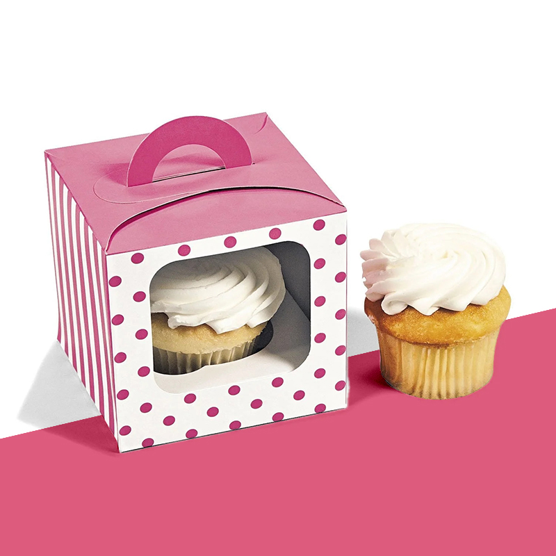 Cupcake Boxes — custom cake boxes by Packmio Cupcake Boxes in use, packed and ready to ship