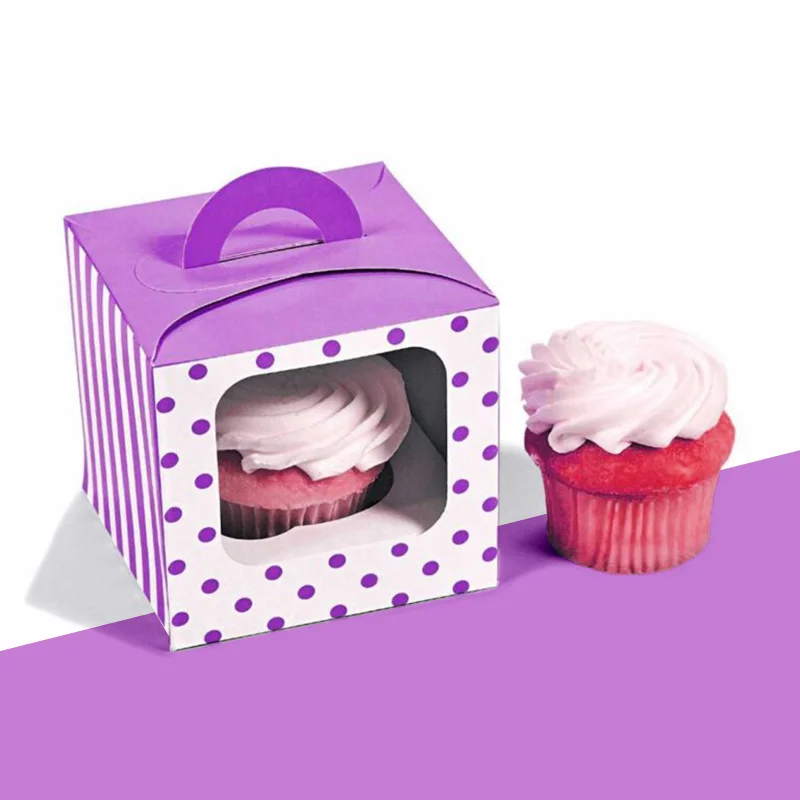 Cupcake Boxes — custom cake boxes by Packmio Cupcake Boxes beside the product it was made to hold