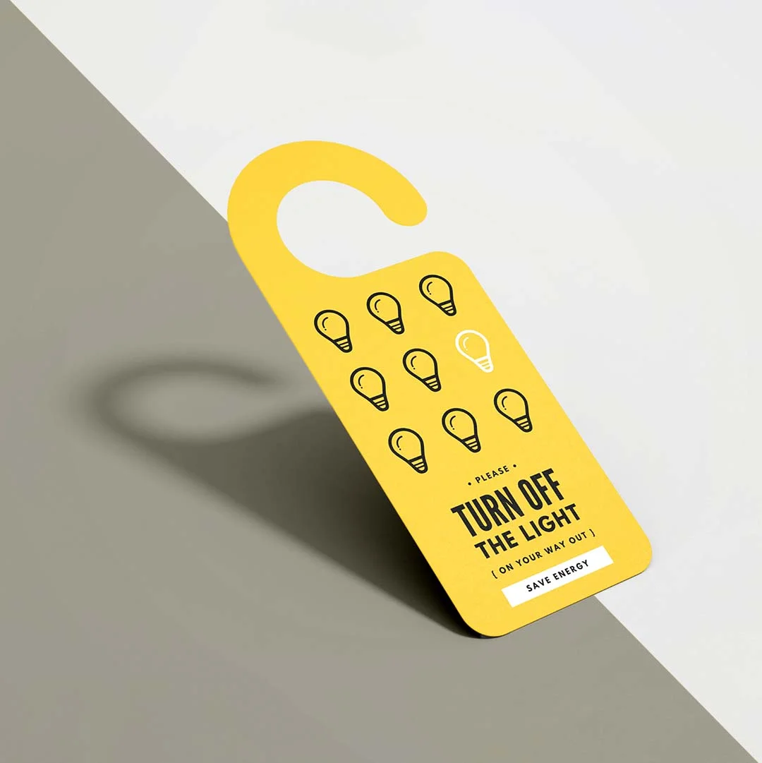 Die Cut Door Hanger