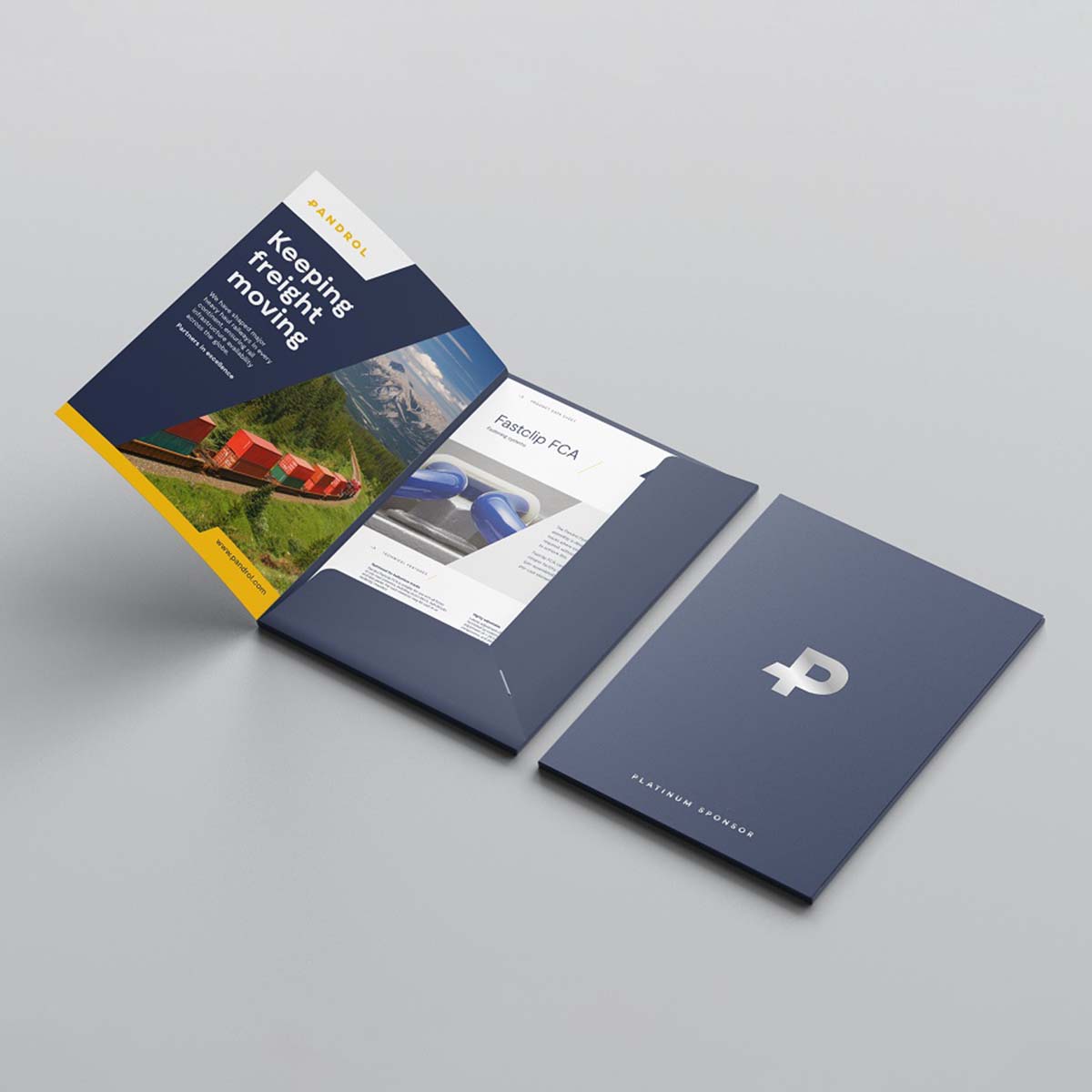 Document Folders — custom stationery by Packmio Document Folders in use, packed and ready to ship