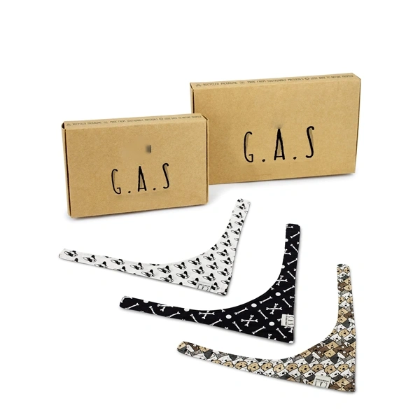 Dog Bandana Boxes in use, packed and ready to ship