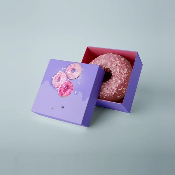 Donut Boxes — custom bakery boxes by Packmio Donut Boxes in use, packed and ready to ship