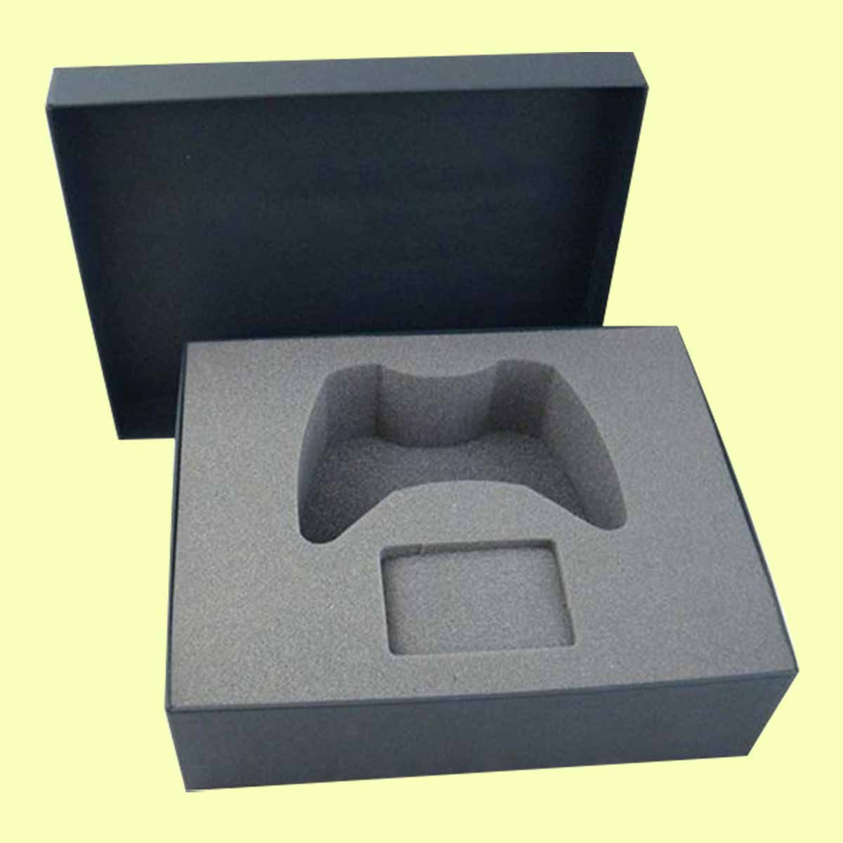 Foam Inserts — custom packaging inserts by Packmio Foam Inserts photographed at an angle to show the board thickness