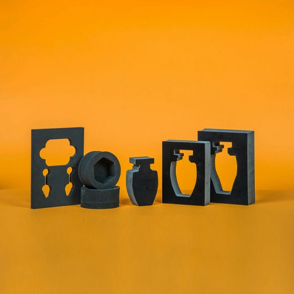 Foam Inserts — custom packaging inserts by Packmio Foam Inserts beside the product it was made to hold