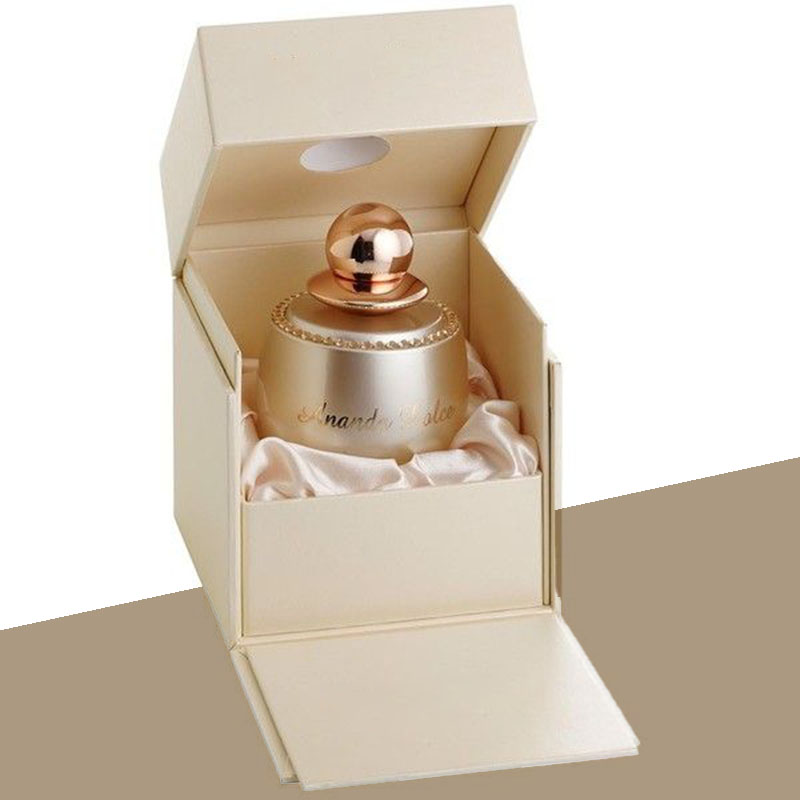 A stack of folding perfume bottle boxes in a custom size