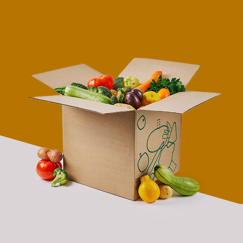 Custom printed food service boxes