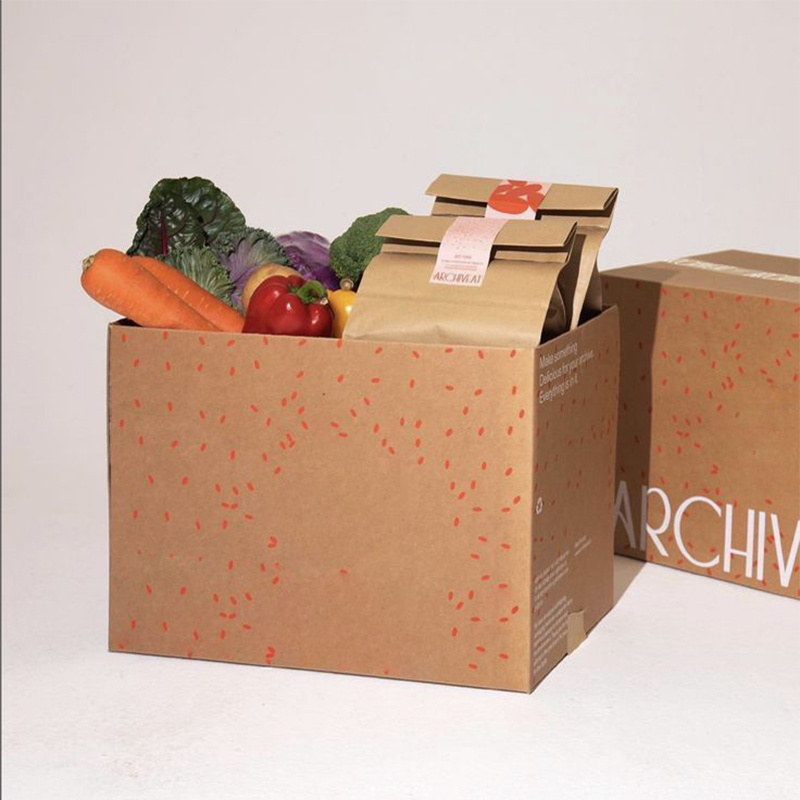 Food Boxes — custom food boxes by Packmio A stack of food boxes in a custom size