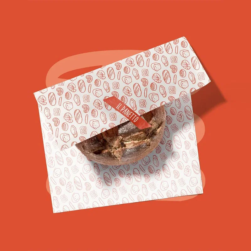 Food Wrapping Paper in use, packed and ready to ship