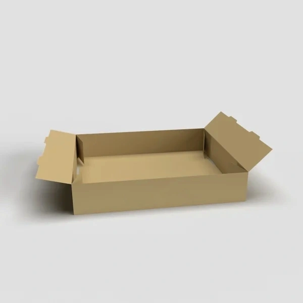 Foot Lock Trays opened to show the inside print and construction