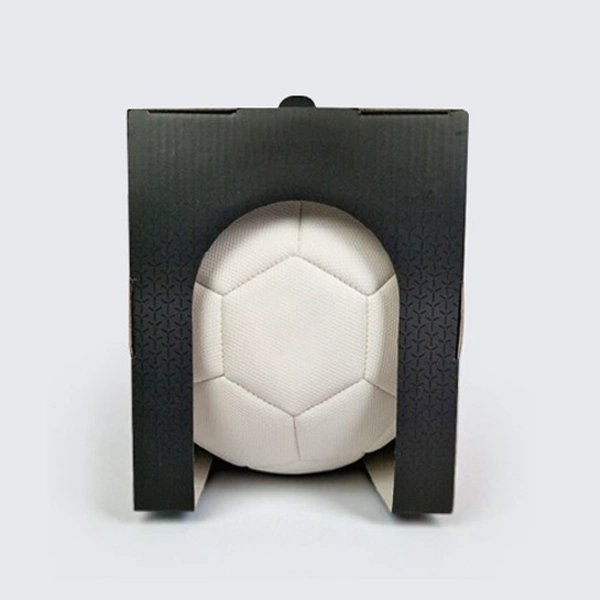 Football Boxes in use, packed and ready to ship