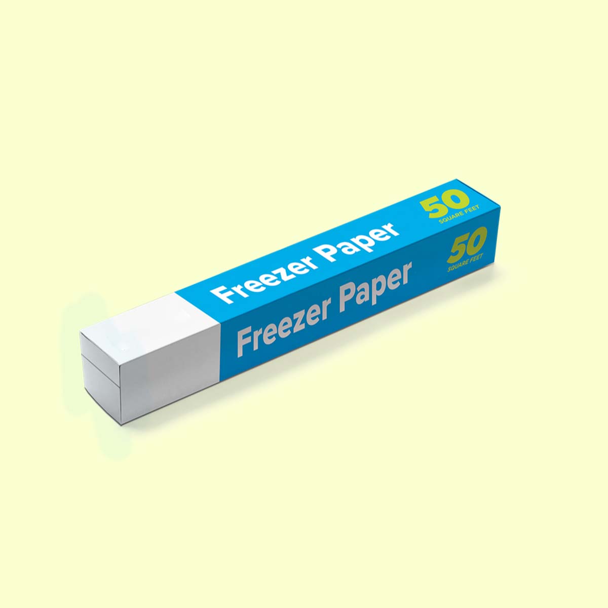 Freezer Paper — custom food paper by Packmio Freezer Paper in use, packed and ready to ship