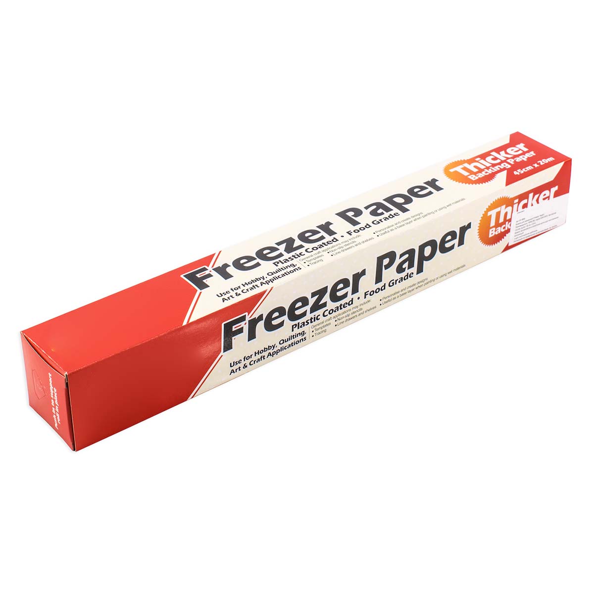 Freezer Paper — custom food paper by Packmio Close detail of the print finish on freezer paper