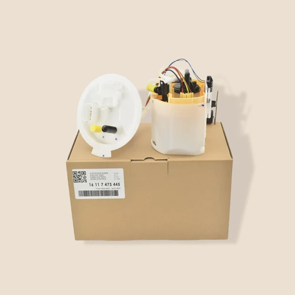 Fuel Pump Boxes — custom automotive packaging by Packmio Fuel Pump Boxes shown closed, printed to a customer's own artwork