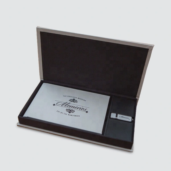 A stack of greeting card boxes in a custom size