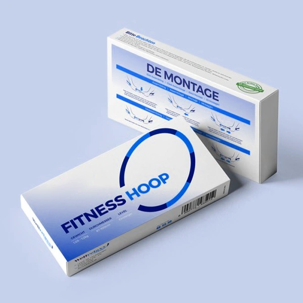 Gym & Fitness Boxes — custom sports packaging by Packmio Gym & Fitness Boxes in use, packed and ready to ship