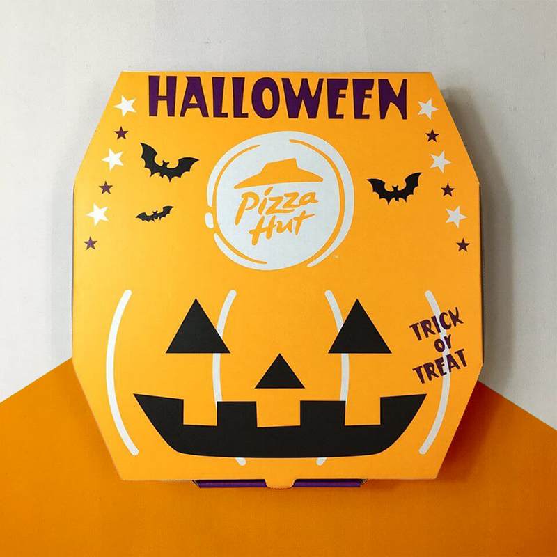 Halloween Pizza Boxes