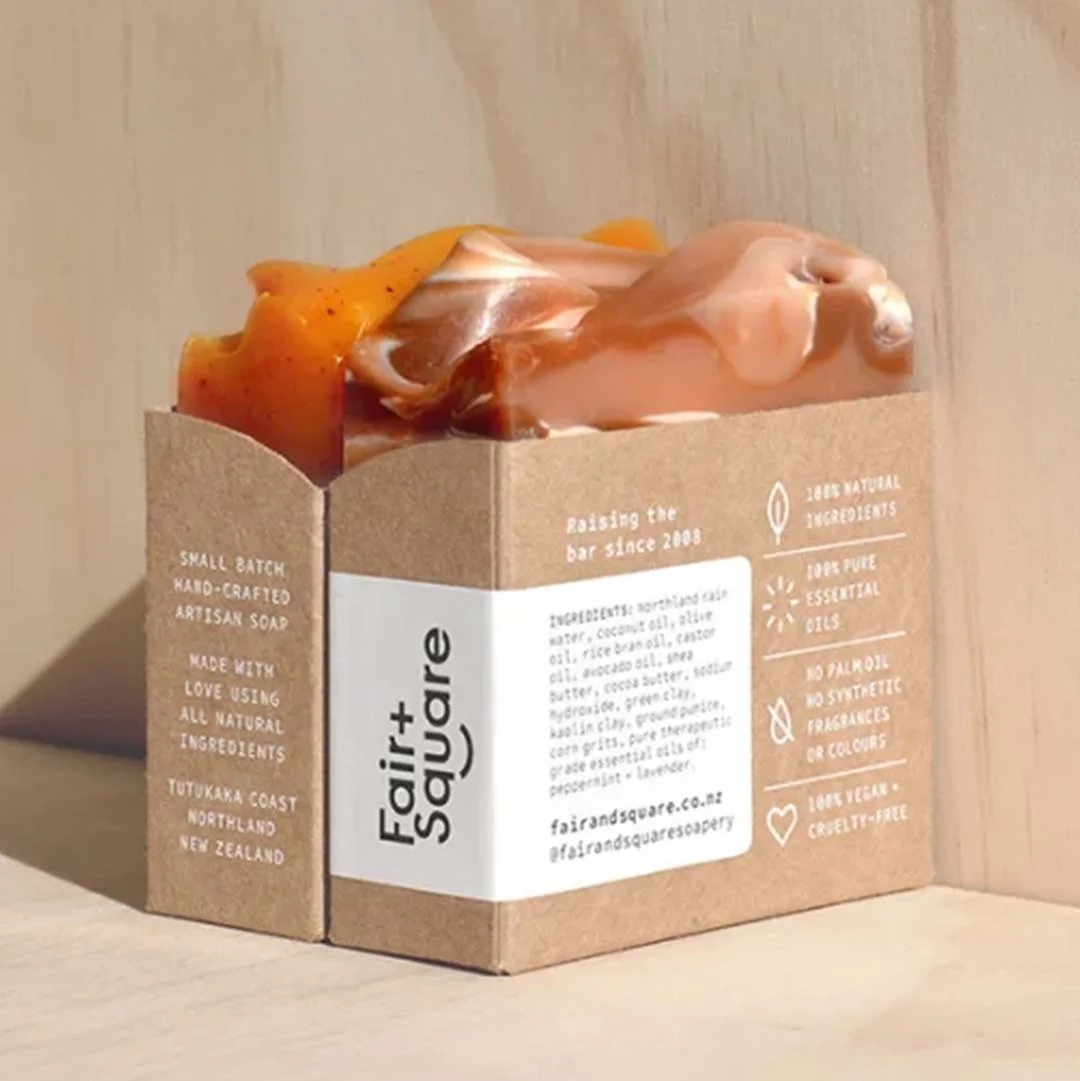 A stack of holster soap boxes in a custom size