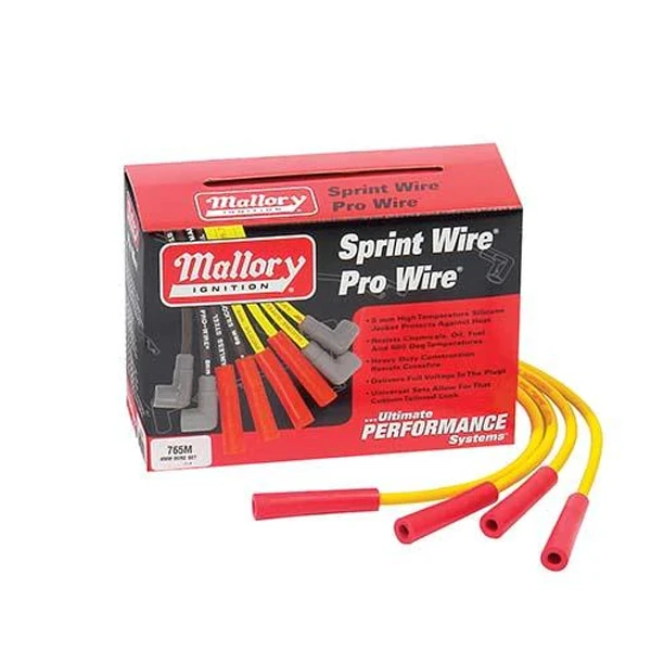 A stack of ignition leads set boxes in a custom size