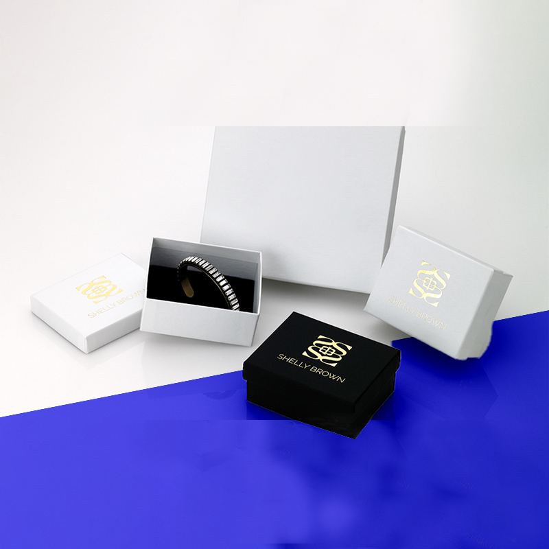 A stack of jewelry boxes in a custom size
