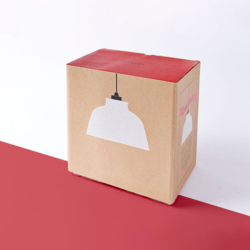 Lamp Boxes — custom household boxes by Packmio Close detail of the print finish on lamp boxes