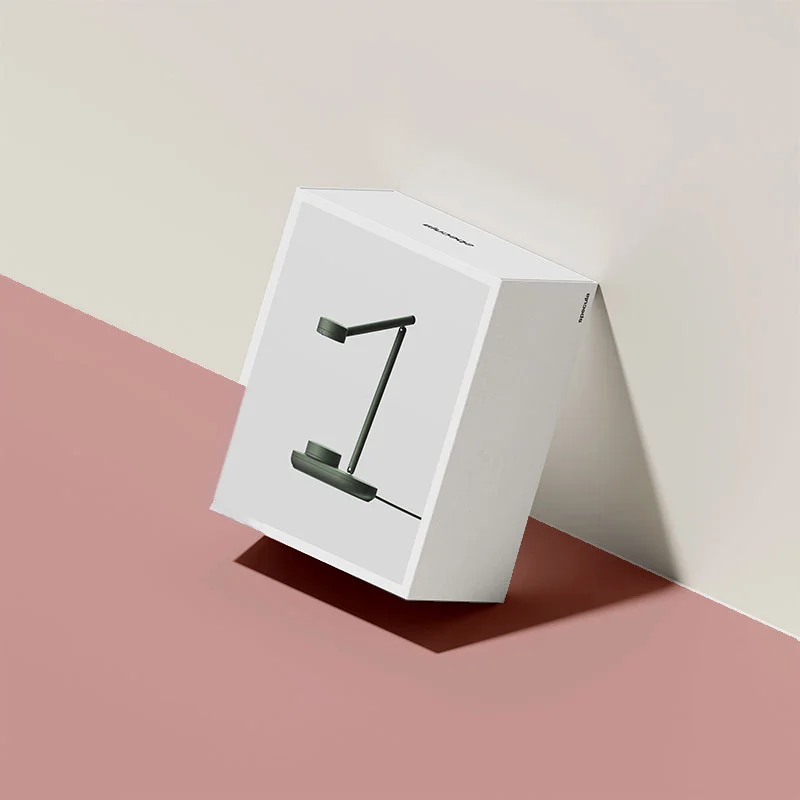 Lamp Boxes — custom household boxes by Packmio Lamp Boxes beside the product it was made to hold