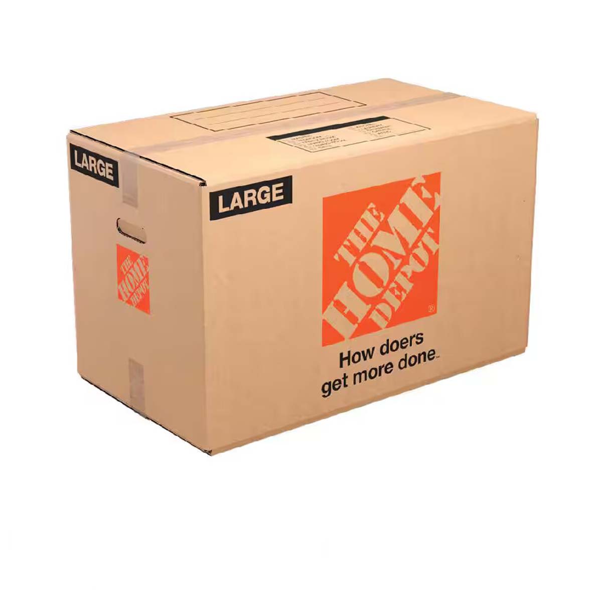 Large Cardboard Boxes — custom corrugated boxes by Packmio Large Cardboard Boxes photographed at an angle to show the board thickness