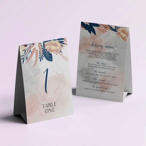 Large Slot Table Tents