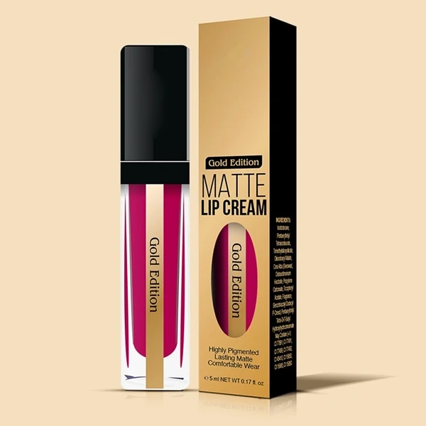 Lip Gloss Boxes photographed at an angle to show the board thickness