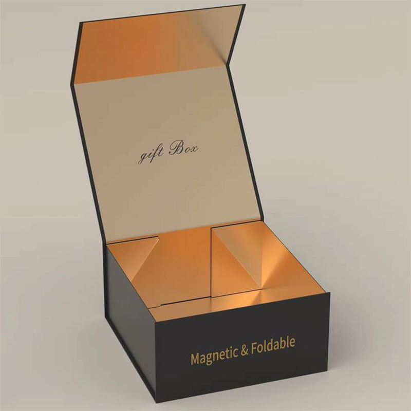 Magnetic Lid Gift Boxes photographed at an angle to show the board thickness