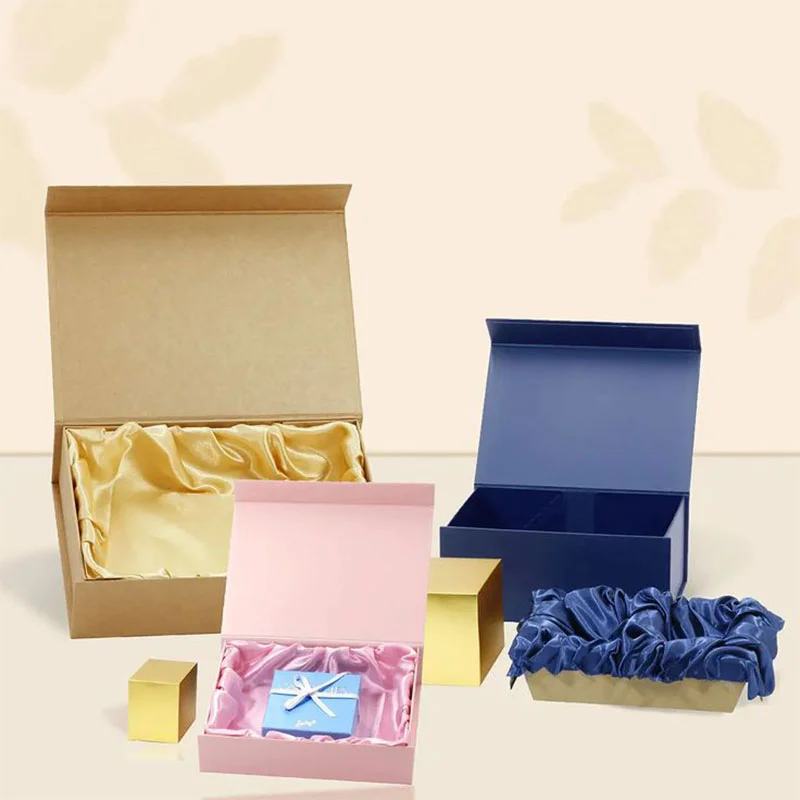 Magnetic Lid Gift Boxes beside the product it was made to hold
