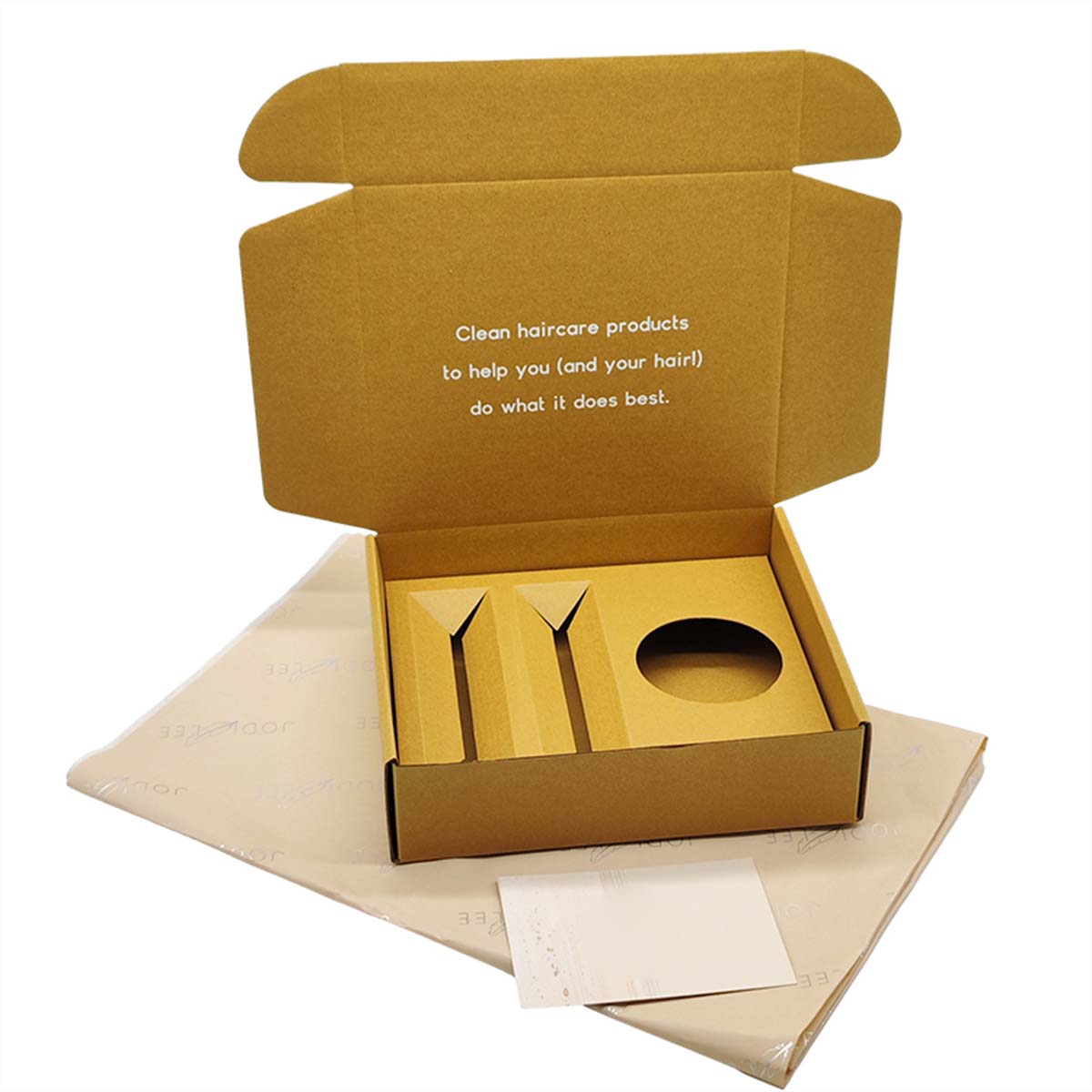 Mailer Boxes with Inserts beside the product it was made to hold