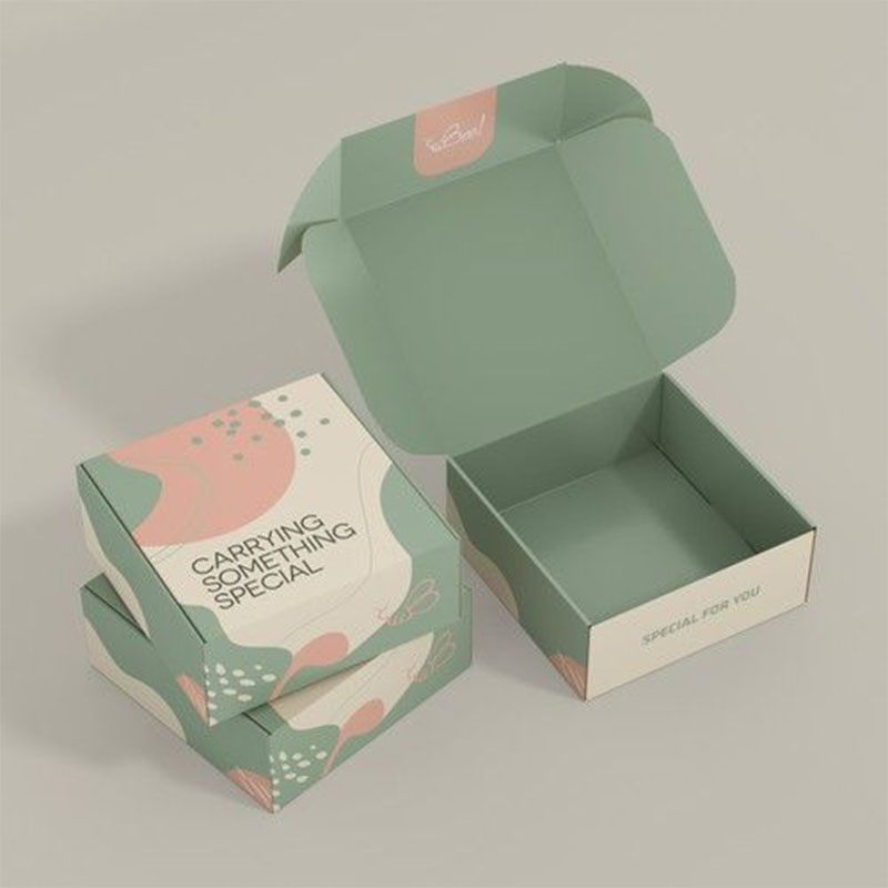 Mailer Boxes — custom mailer boxes by Packmio Mailer Boxes shown closed, printed to a customer's own artwork