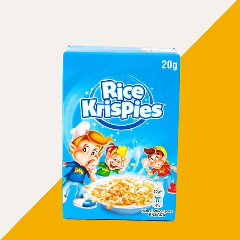 Mini Cereal Boxes — custom cereal boxes by Packmio Mini Cereal Boxes in an alternative colorway