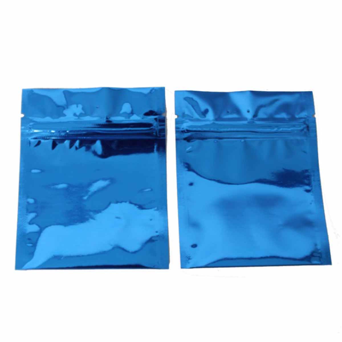 Mini Mylar Bags photographed at an angle to show the board thickness