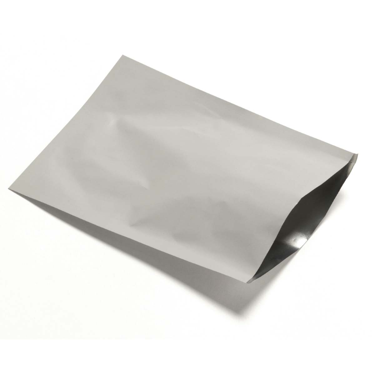 Mylar Seed Bags — custom mylar bags by Packmio Mylar Seed Bags photographed at an angle to show the board thickness