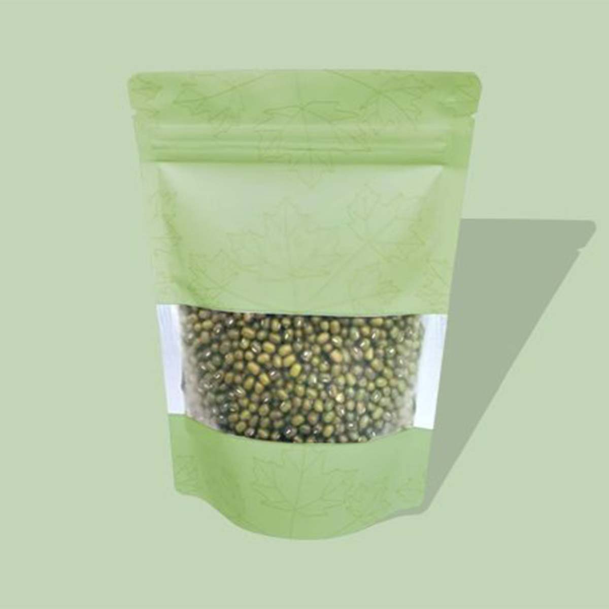 Mylar Seed Bags — custom mylar bags by Packmio Close detail of the print finish on mylar seed bags