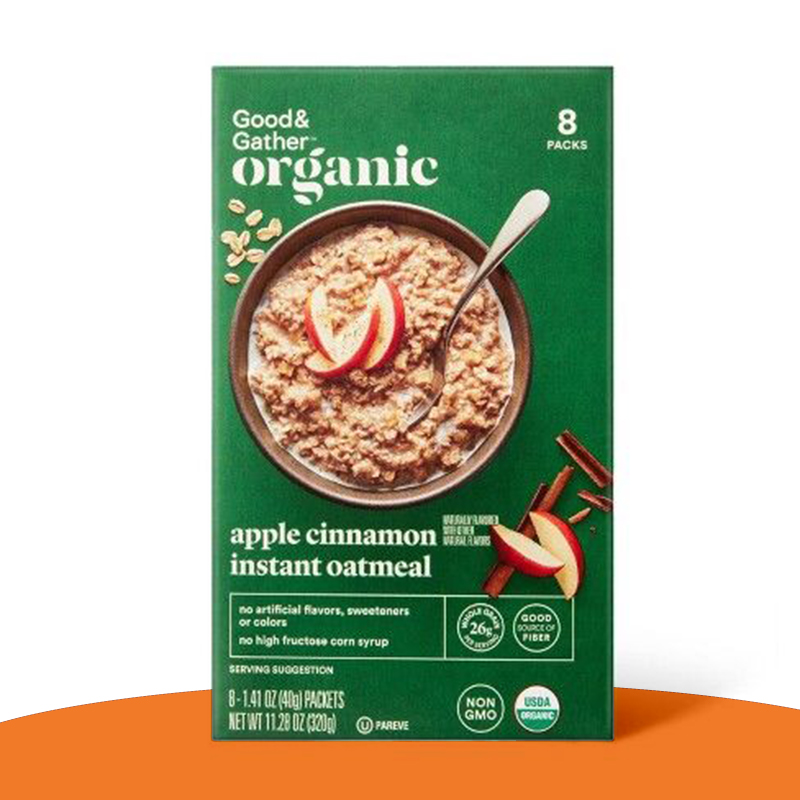 Oatmeal Boxes — custom cereal boxes by Packmio Oatmeal Boxes photographed at an angle to show the board thickness