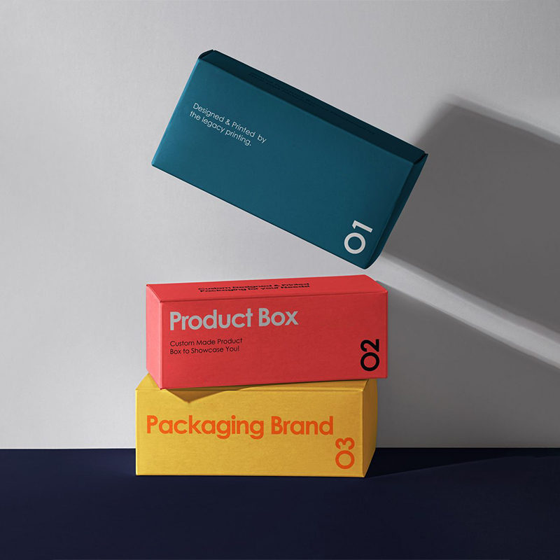 Packaging Inserts opened to show the inside print and construction