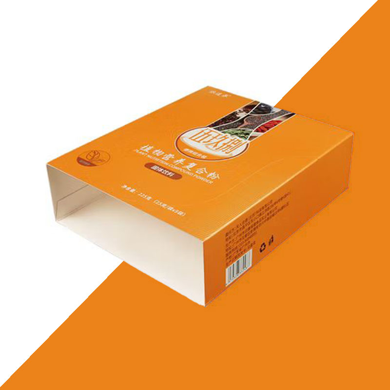 Paper Sleeves opened to show the inside print and construction