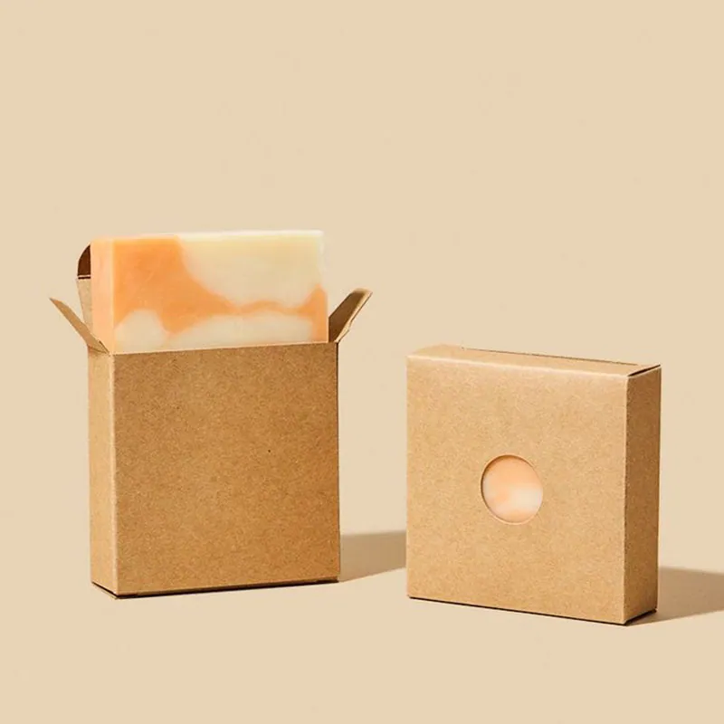Paper Soap Boxes — custom soap boxes by Packmio Paper Soap Boxes beside the product it was made to hold