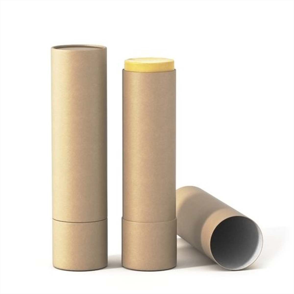 Paper Tubes — custom paper tubes by Packmio Paper Tubes opened to show the inside print and construction