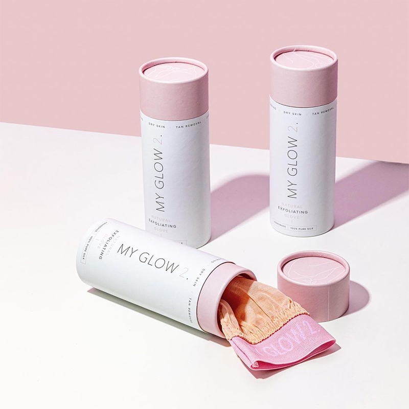 Paper Tubes — custom paper tubes by Packmio A stack of paper tubes in a custom size