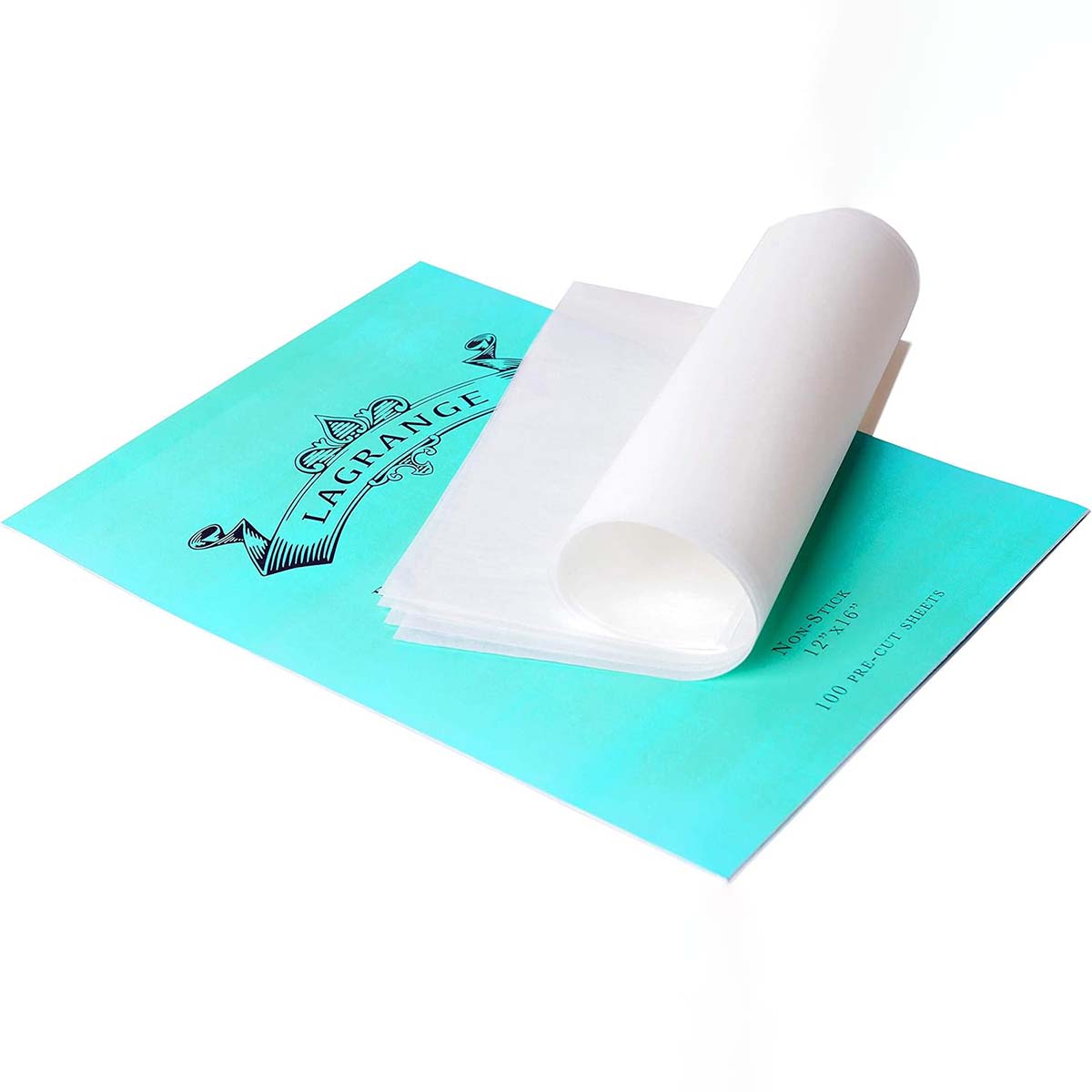 Parchment Paper — custom food paper by Packmio Close detail of the print finish on parchment paper
