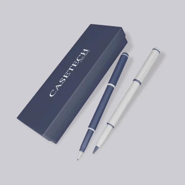 Pen Boxes — custom stationery by Packmio Pen Boxes in use, packed and ready to ship