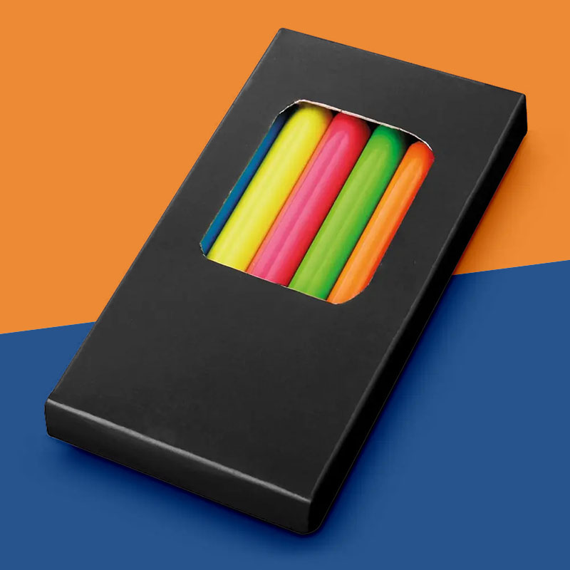 Pencil Boxes — custom stationery by Packmio Close detail of the print finish on pencil boxes