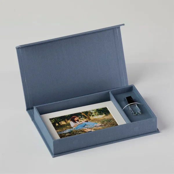 Photography Boxes — custom custom boxes by Packmio Photography Boxes photographed at an angle to show the board thickness