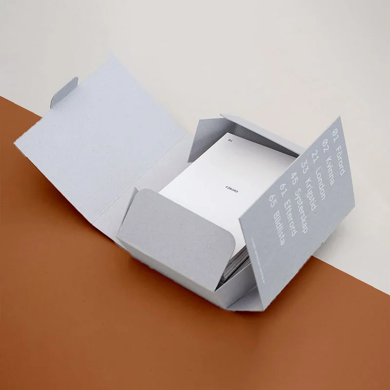 Portfolio Boxes — custom stationery by Packmio Portfolio Boxes beside the product it was made to hold