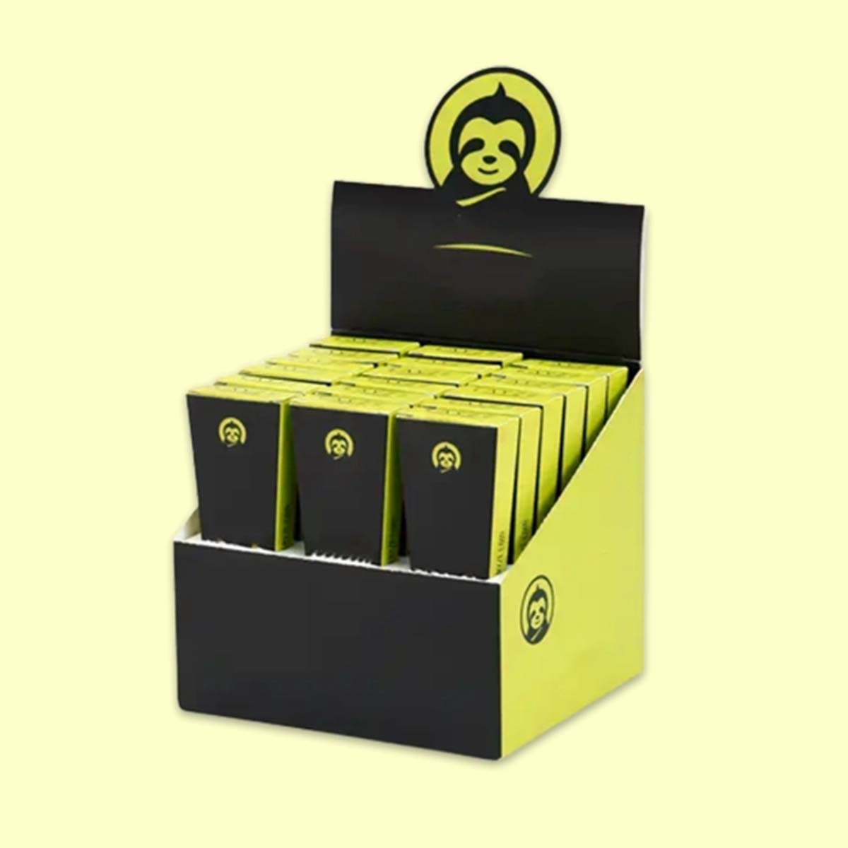 A stack of product display boxes in a custom size