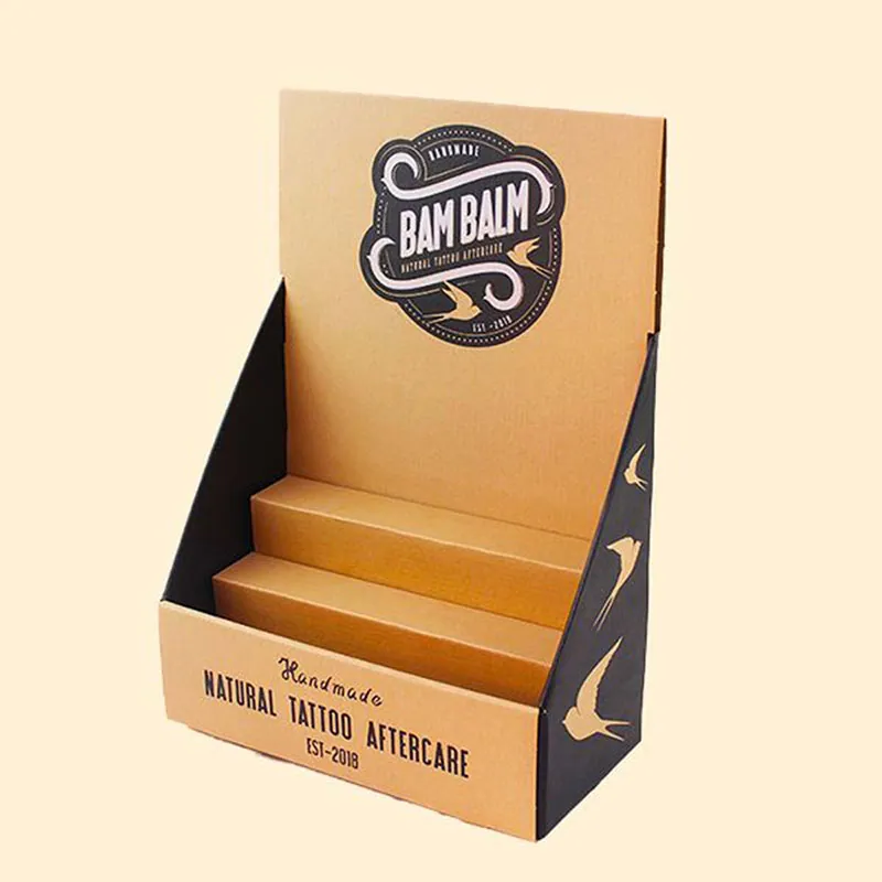 Product Display Boxes in use, packed and ready to ship